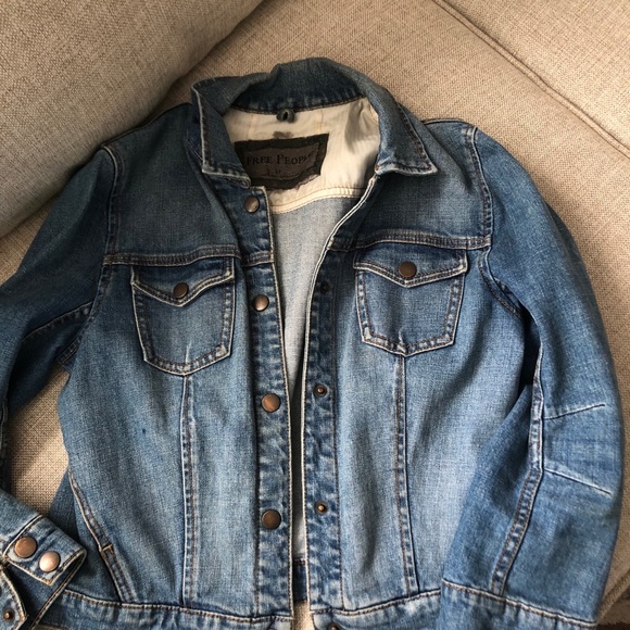 Free People Jean Jacket - Picture 3 of 4
